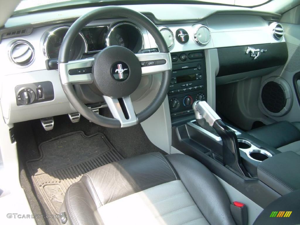 2007 Mustang GT Premium Coupe - Tungsten Grey Metallic / Black/Dove Accent photo #10