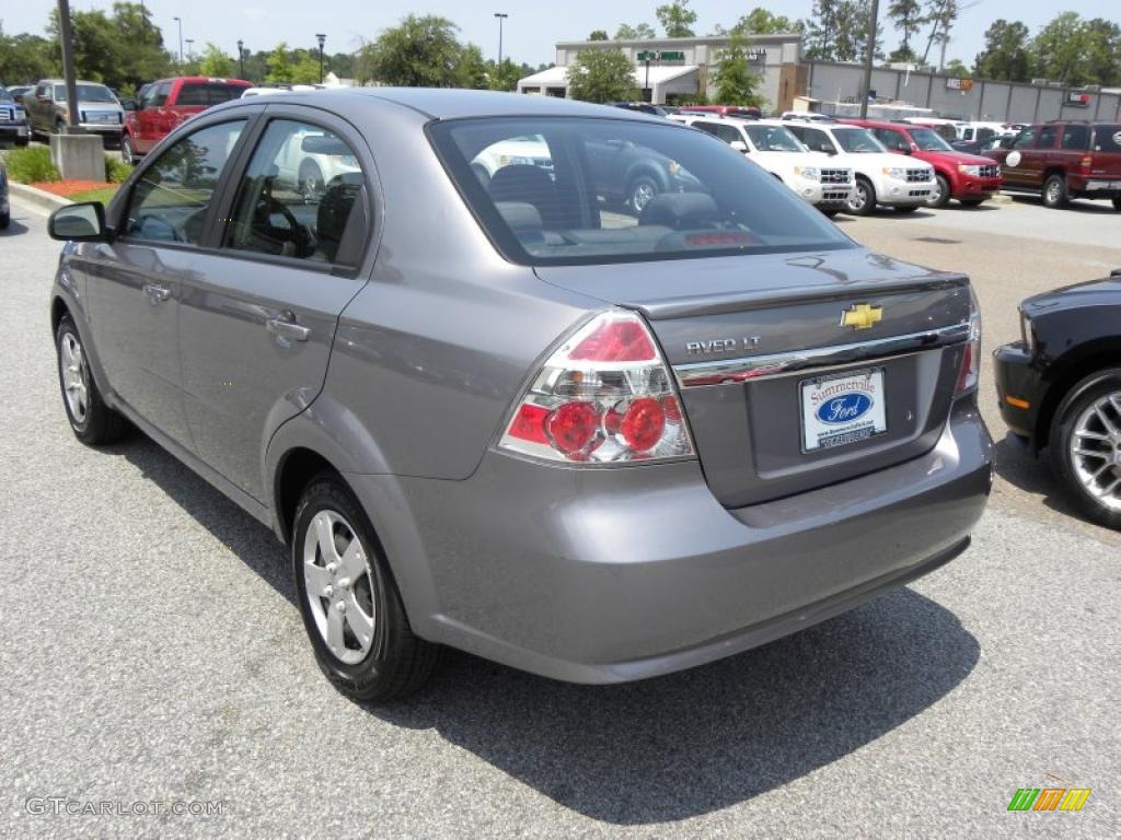 2009 Aveo LT Sedan - Medium Gray / Charcoal photo #15