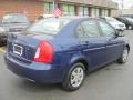 2009 Dark Sapphire Blue Hyundai Accent GLS 4 Door  photo #10