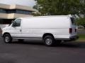 Oxford White - E Series Van E350 Commercial Extended Photo No. 13