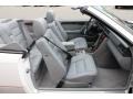  1995 E 320 Convertible Grey Interior