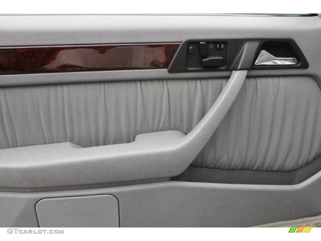 1995 Mercedes-Benz E 320 Convertible Grey Door Panel Photo #49665053