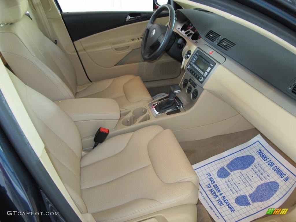 2008 Passat Komfort Sedan - Blue Graphite / Pure Beige photo #10