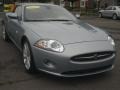 2007 Frost Blue Metallic Jaguar XK XK8 Convertible  photo #3