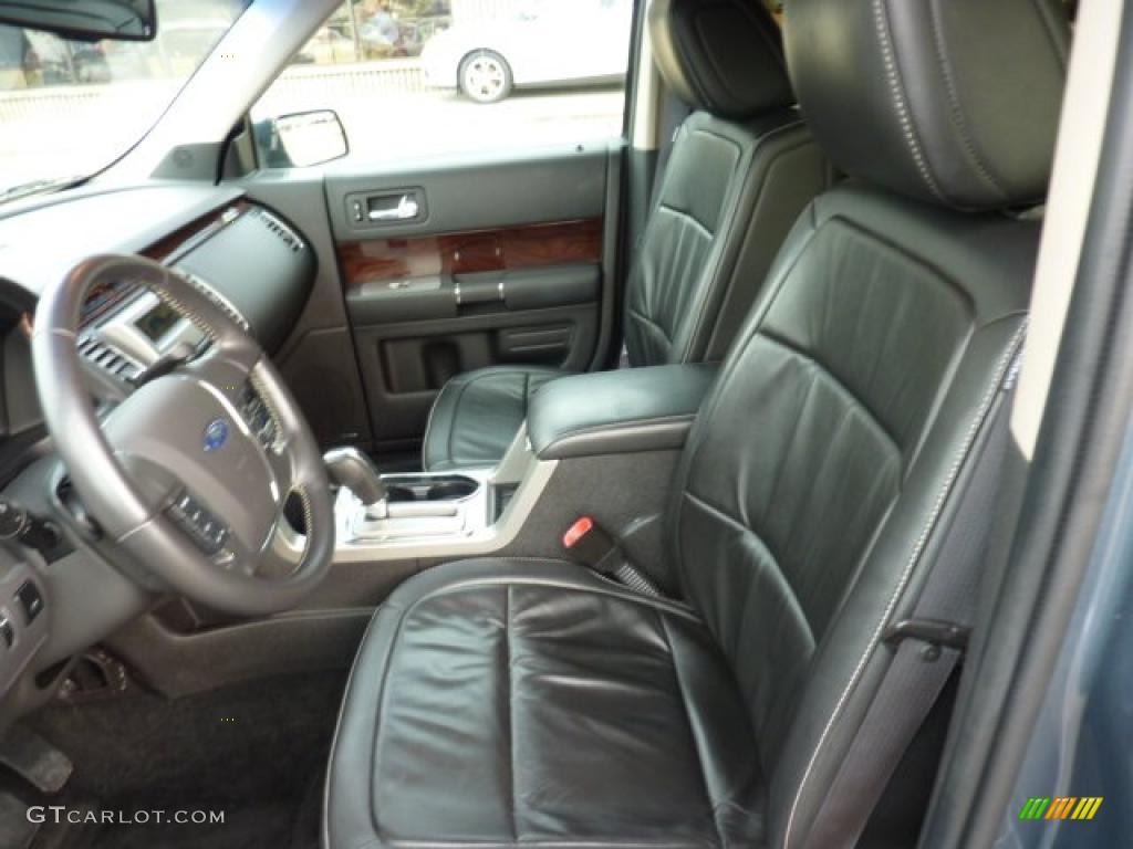 Charcoal Black Interior 2010 Ford Flex SEL EcoBoost AWD Photo #49668222
