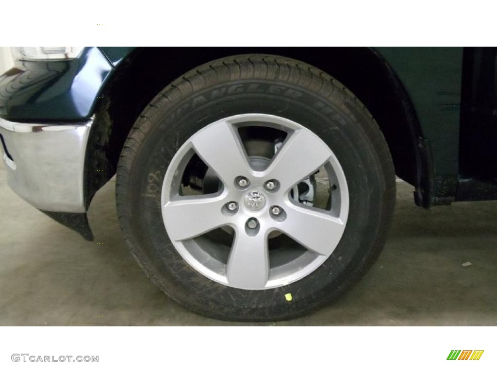 2011 Ram 1500 Big Horn Quad Cab 4x4 - Hunter Green Pearl / Dark Slate Gray/Medium Graystone photo #28