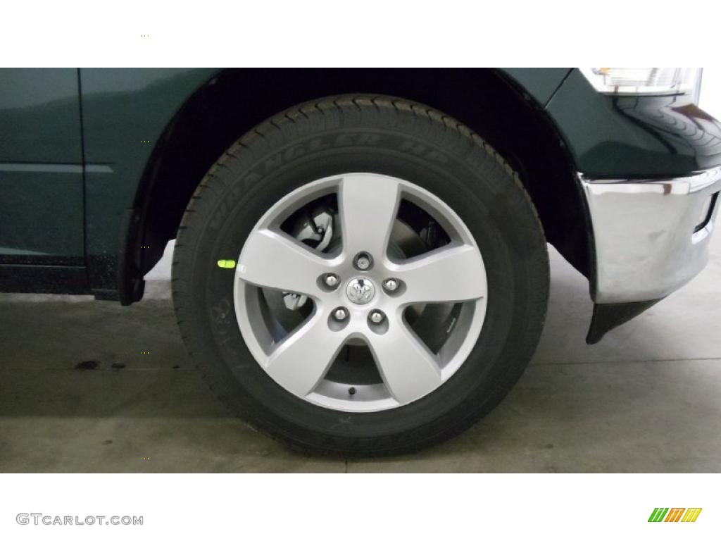 2011 Ram 1500 Big Horn Quad Cab 4x4 - Hunter Green Pearl / Dark Slate Gray/Medium Graystone photo #31