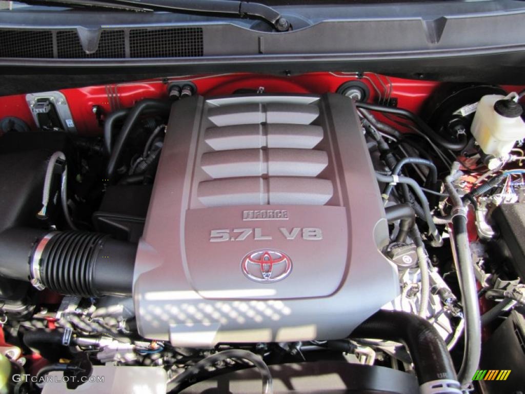 2008 Toyota Tundra SR5 CrewMax 4x4 Engine Photos
