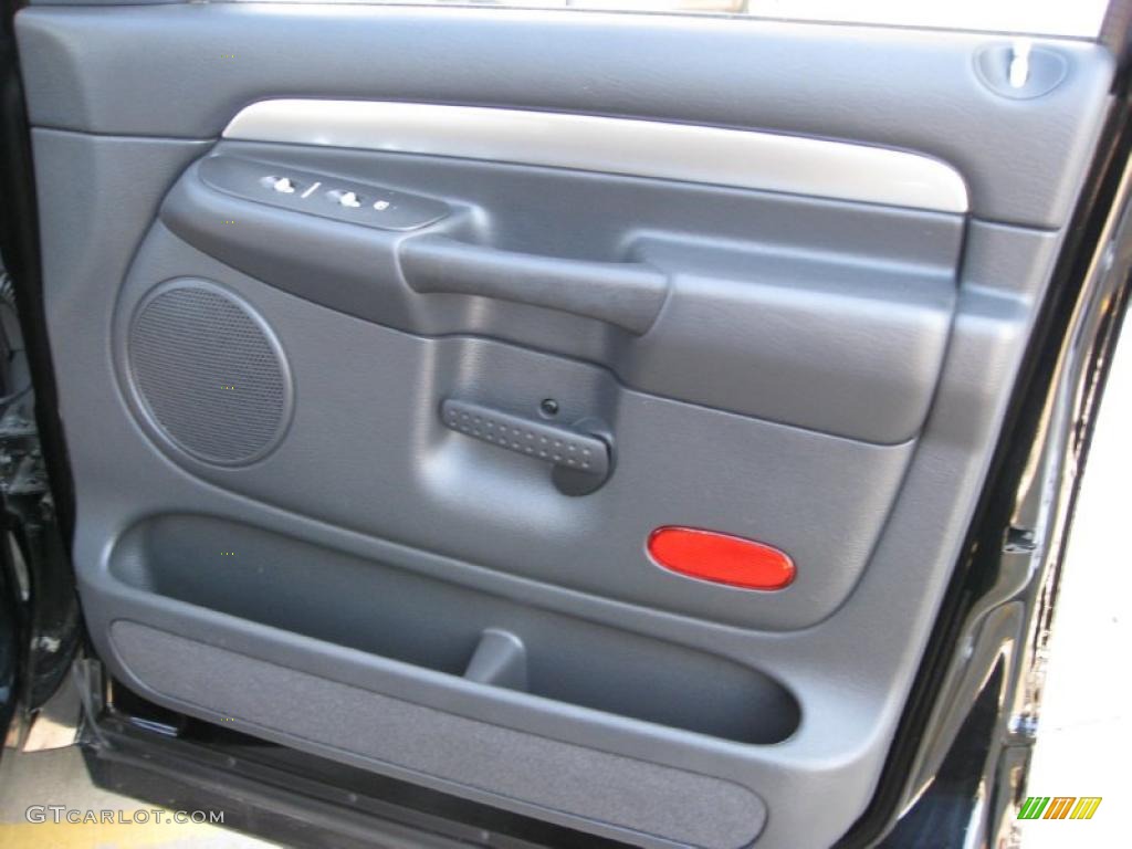 2005 Ram 1500 SRT-10 Quad Cab - Black / Dark Slate Gray photo #10