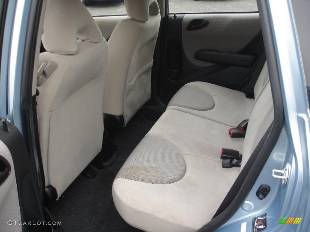 Beige Interior 2007 Honda Fit Standard Fit Model Photo #49671663