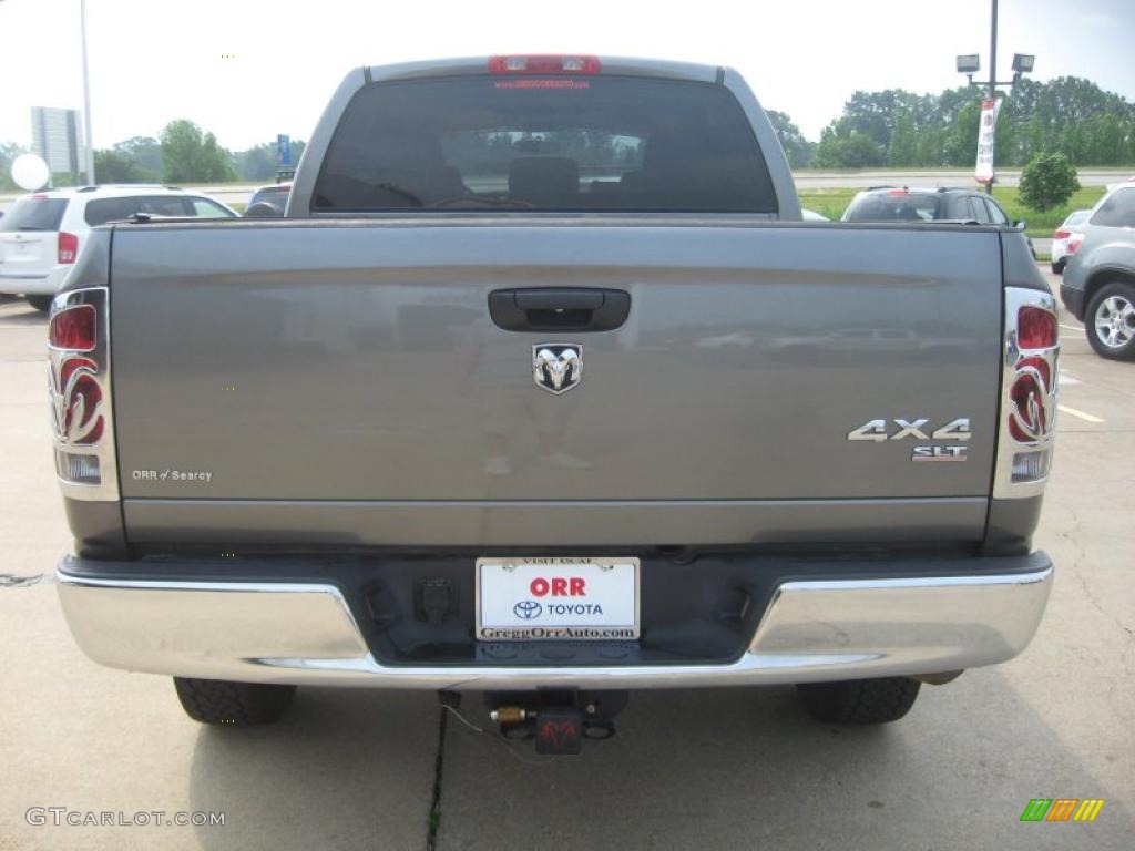 2006 Ram 1500 SLT Mega Cab 4x4 - Mineral Gray Metallic / Medium Slate Gray photo #6