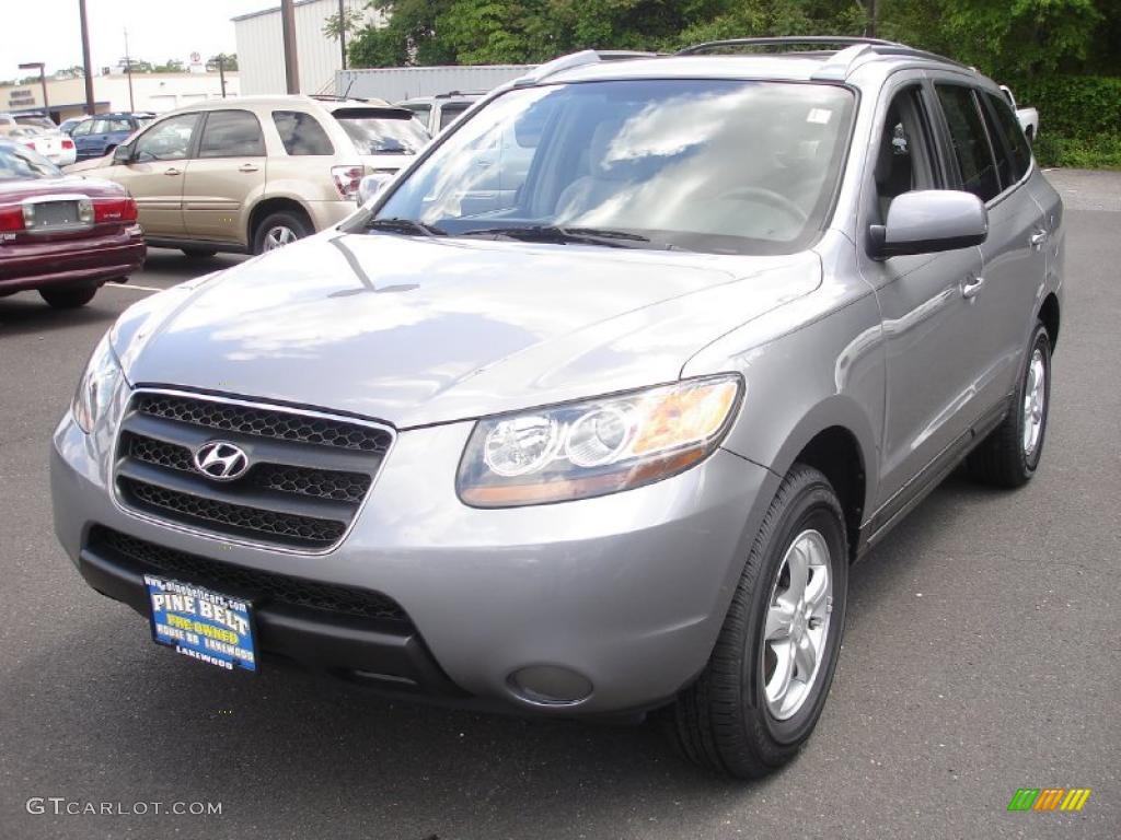 2007 Santa Fe GLS - Platinum Sage / Gray photo #1