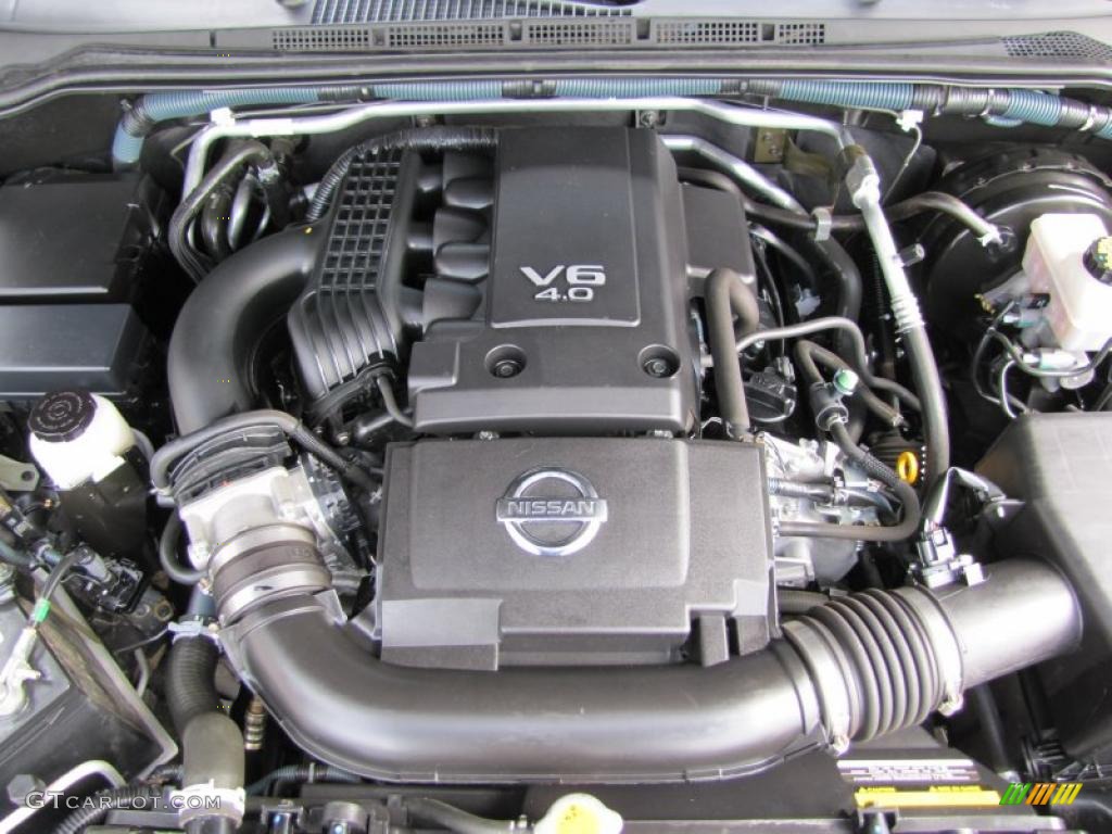 2009 Nissan Frontier SE Crew Cab 4x4 4.0 Liter DOHC 24-Valve VVT V6 Engine Photo #49672704
