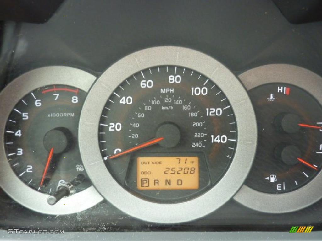 2006 Toyota RAV4 Sport V6 4WD Gauges Photo #49673043