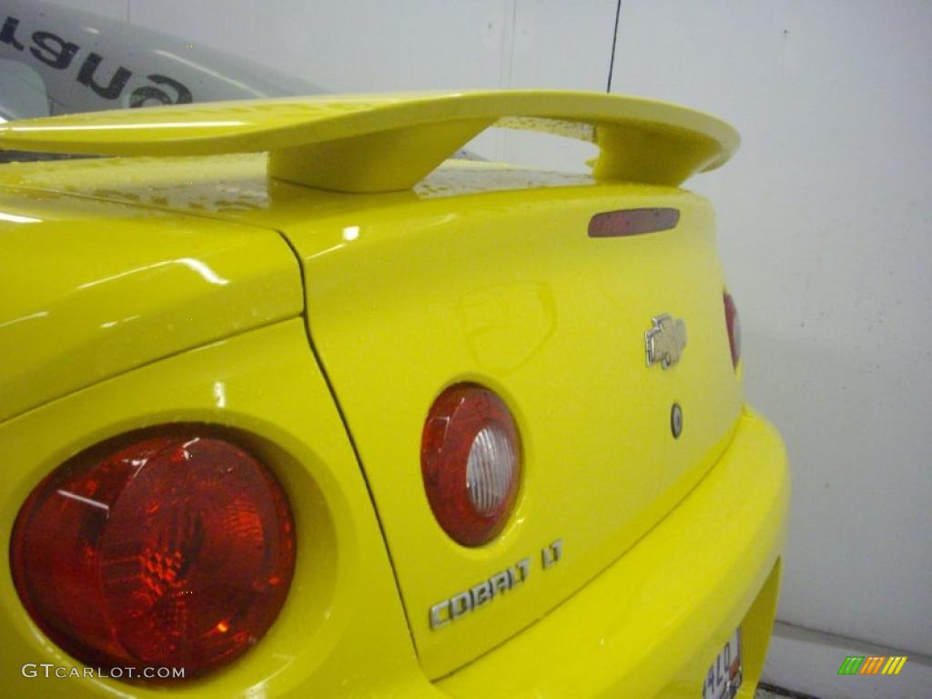 2007 Cobalt LT Coupe - Rally Yellow / Ebony photo #8
