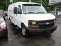 2008 Summit White Chevrolet Express Cutaway 3500 Commercial Utility Van  photo #2