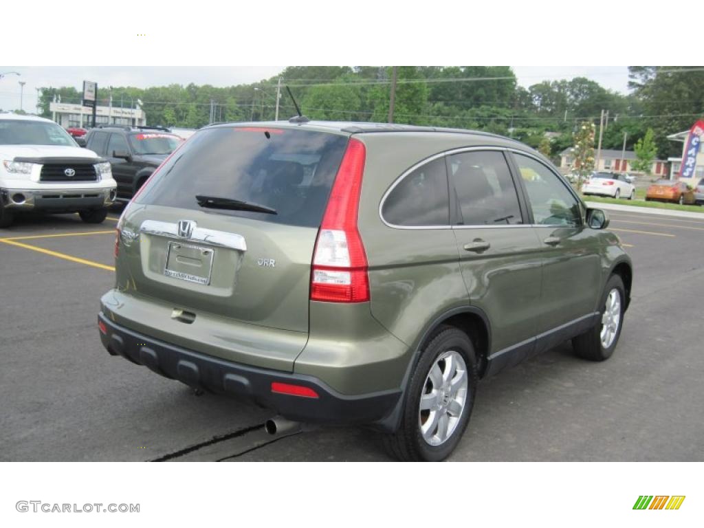 2008 CR-V EX-L - Green Tea Metallic / Ivory photo #5