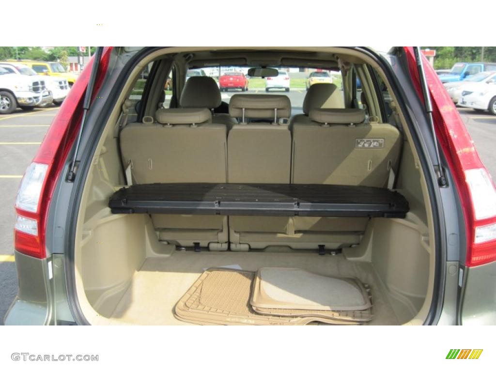 2009 CR-V EX-L - Green Tea Metallic / Ivory photo #13