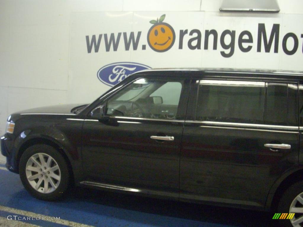 2010 Flex SEL AWD - Tuxedo Black / Charcoal Black photo #3