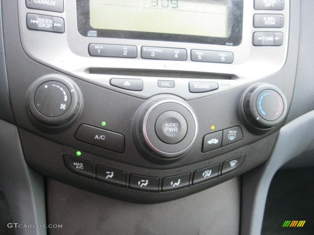 2007 Accord LX Coupe - Graphite Pearl / Gray photo #24