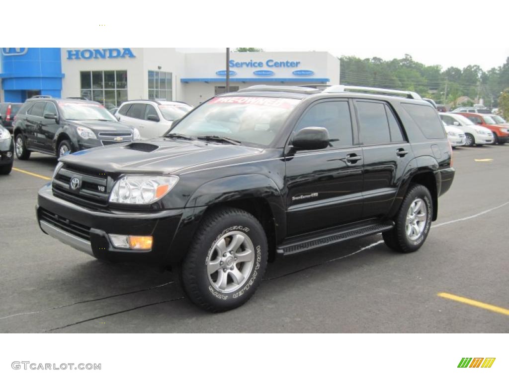 2004 4Runner Sport Edition 4x4 - Black / Dark Charcoal photo #1