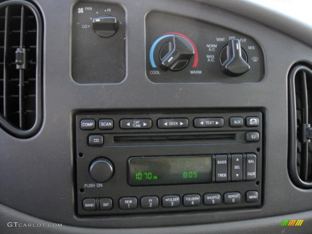 2006 Ford E Series Cutaway E350 Commercial Moving Van Controls Photos
