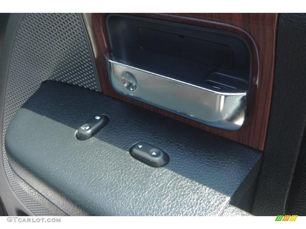 2006 F150 Lariat SuperCab - Black / Black photo #13
