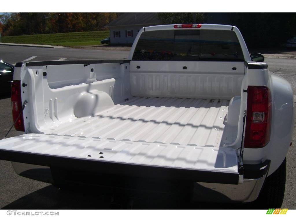 2008 Silverado 3500HD LT Extended Cab 4x4 Dually - Summit White / Light Titanium/Ebony photo #12