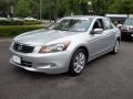 2008 Alabaster Silver Metallic Honda Accord EX V6 Sedan  photo #4