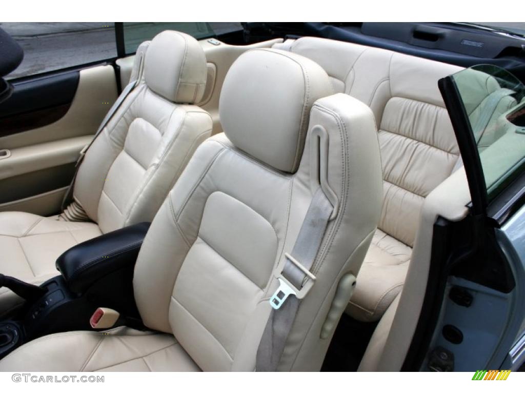 Royal Blue/Cream Interior 2001 Chrysler Sebring Limited Convertible Photo #49680024