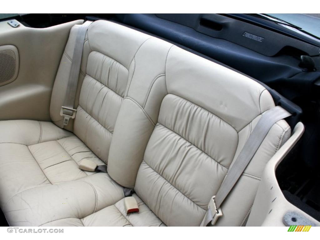 Royal Blue/Cream Interior 2001 Chrysler Sebring Limited Convertible Photo #49680084