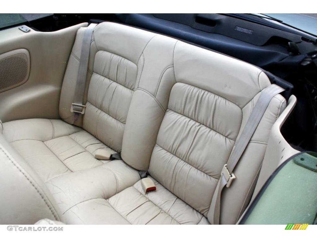 Royal Blue/Cream Interior 2001 Chrysler Sebring Limited Convertible Photo #49680102