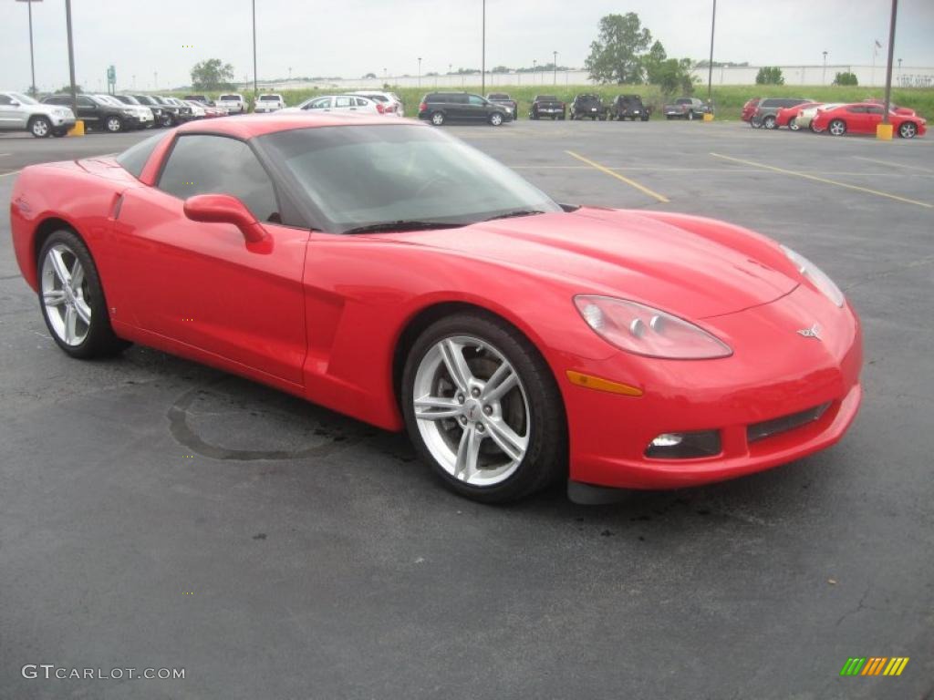 Victory Red 2008 Chevrolet Corvette Coupe Exterior Photo #49681080