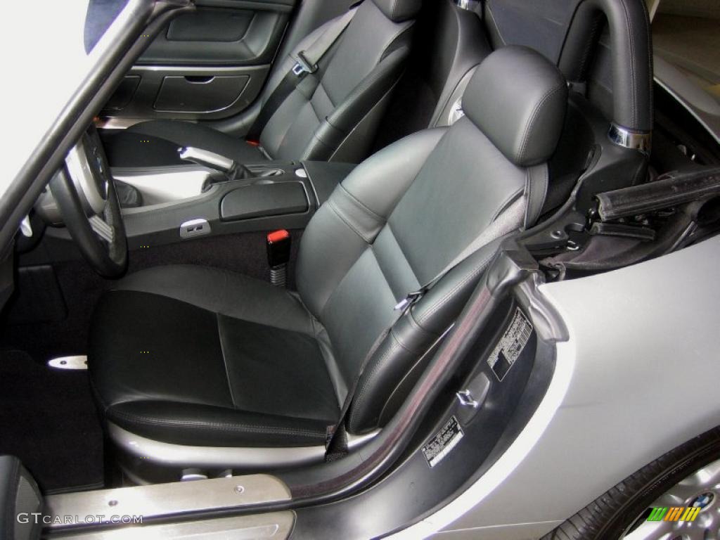 Black Interior 2002 BMW Z8 Roadster Photo #49681374
