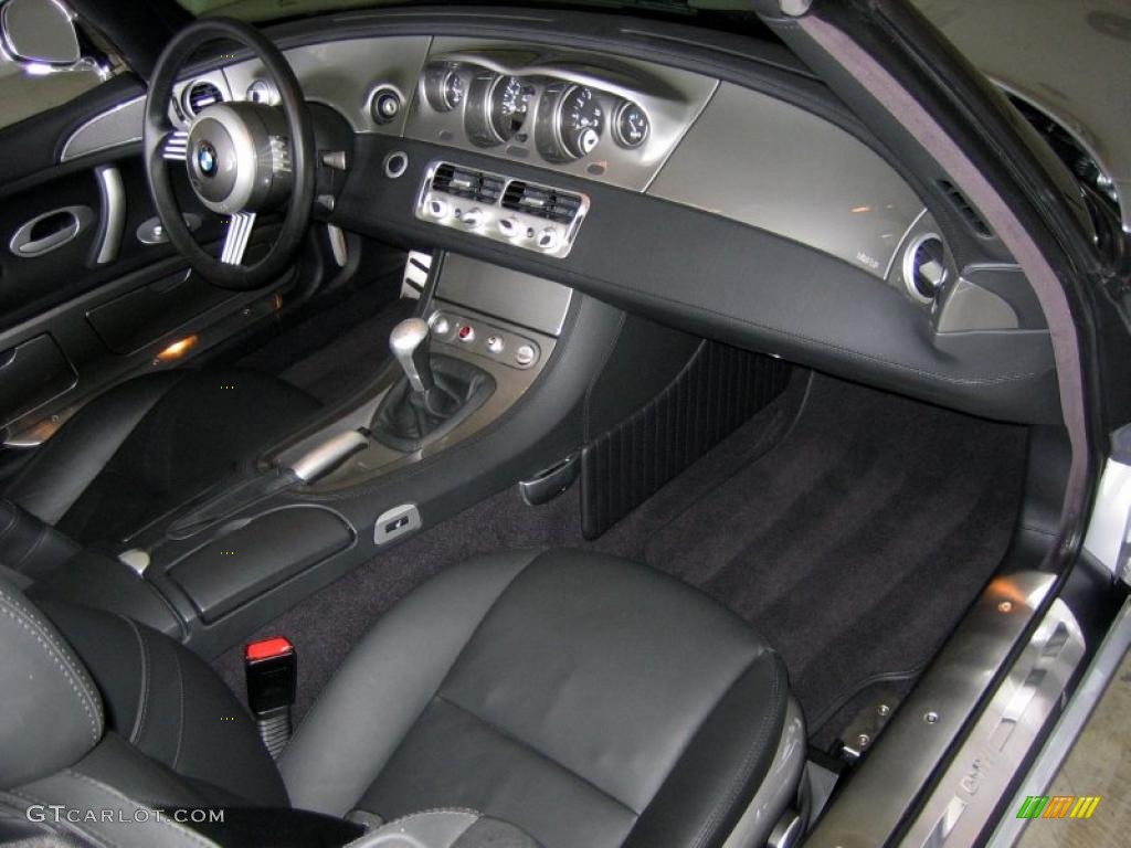 2002 BMW Z8 Roadster Black Dashboard Photo #49681422