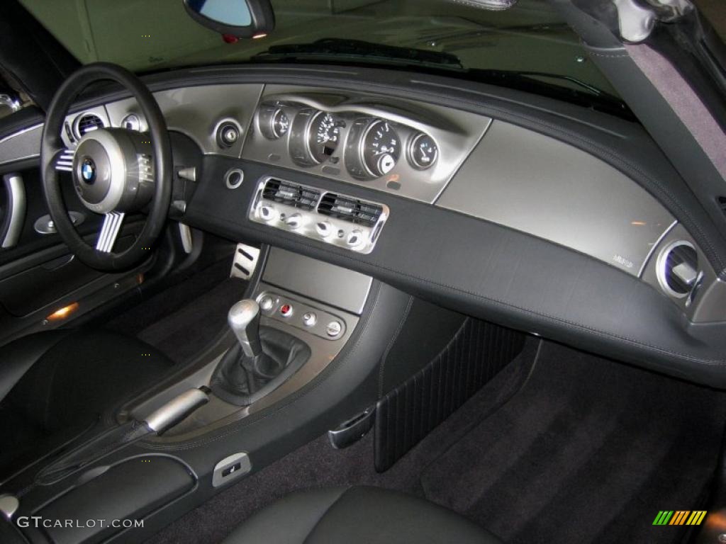 2002 BMW Z8 Roadster Black Dashboard Photo #49681476