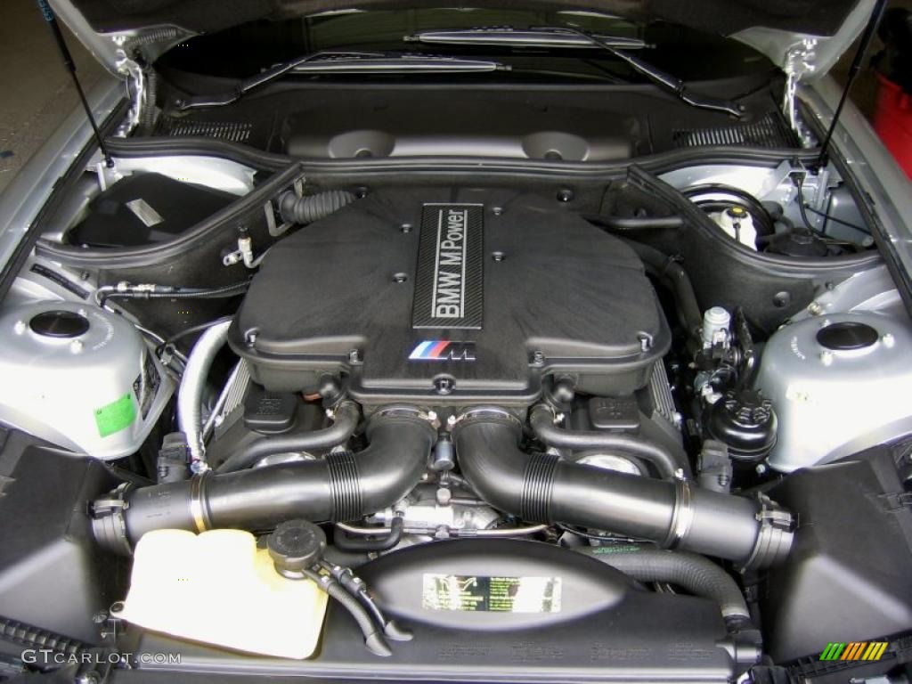 2002 BMW Z8 Roadster 5.0 Liter DOHC 32-Valve V8 Engine Photo #49682088