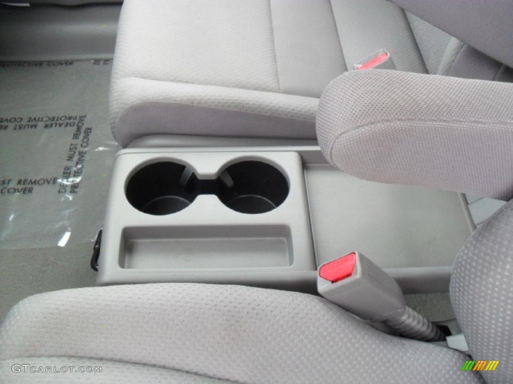 2008 CR-V LX - Taffeta White / Gray photo #11