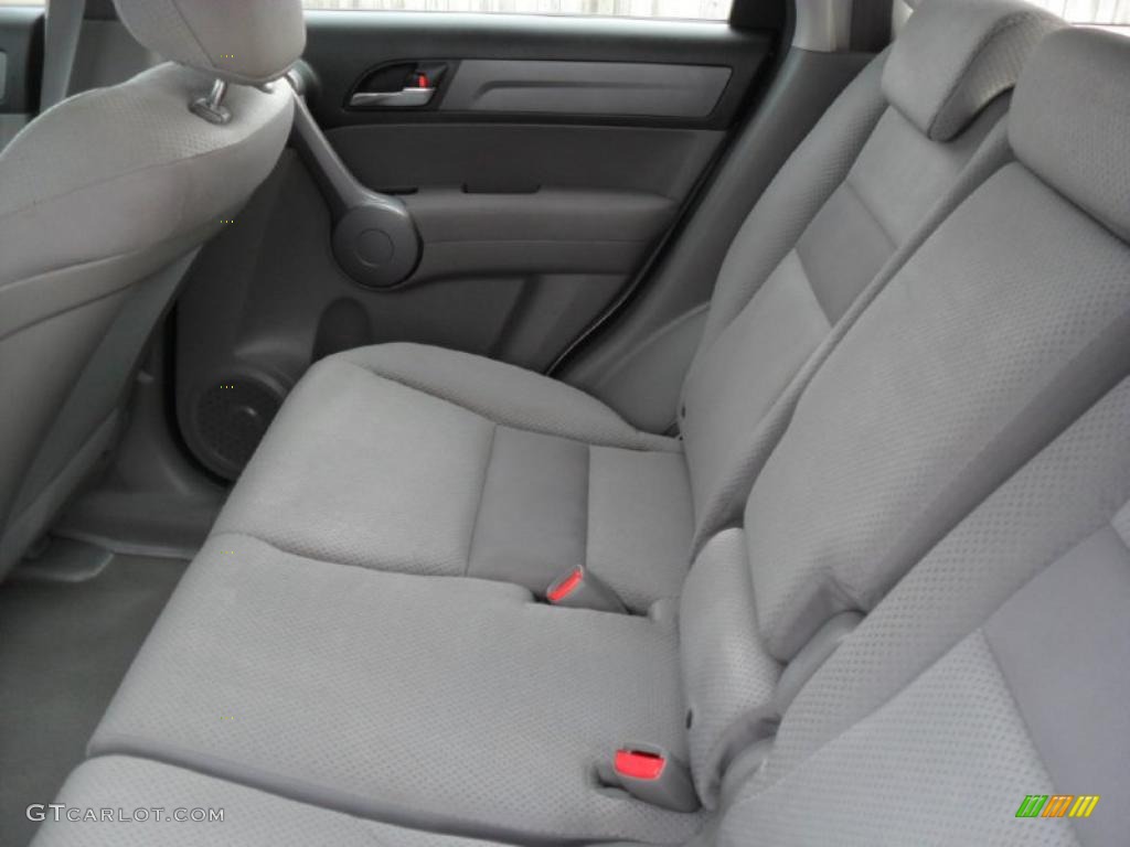 2008 CR-V LX - Taffeta White / Gray photo #17