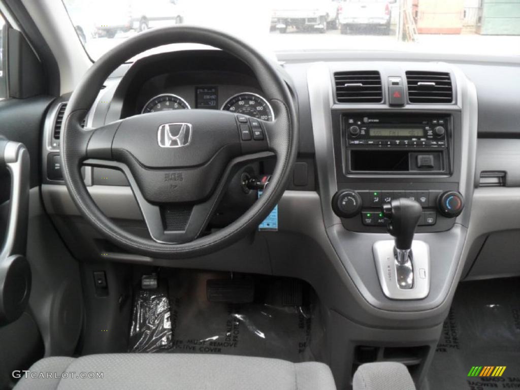 2008 CR-V LX - Taffeta White / Gray photo #18