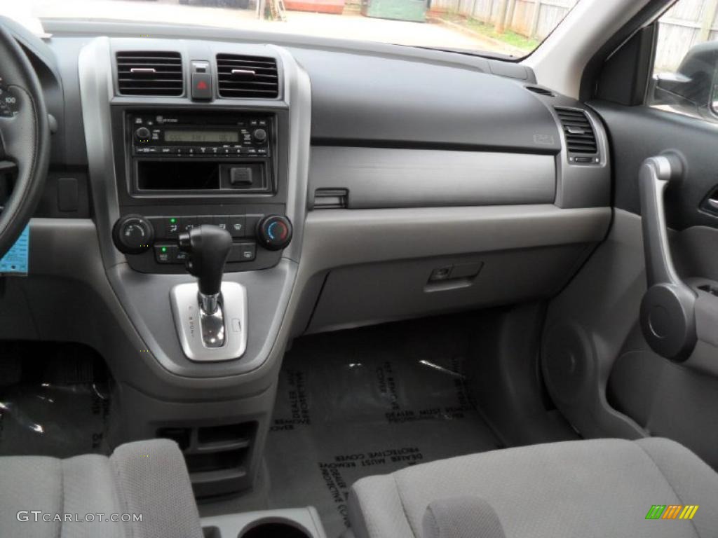 2008 CR-V LX - Taffeta White / Gray photo #19