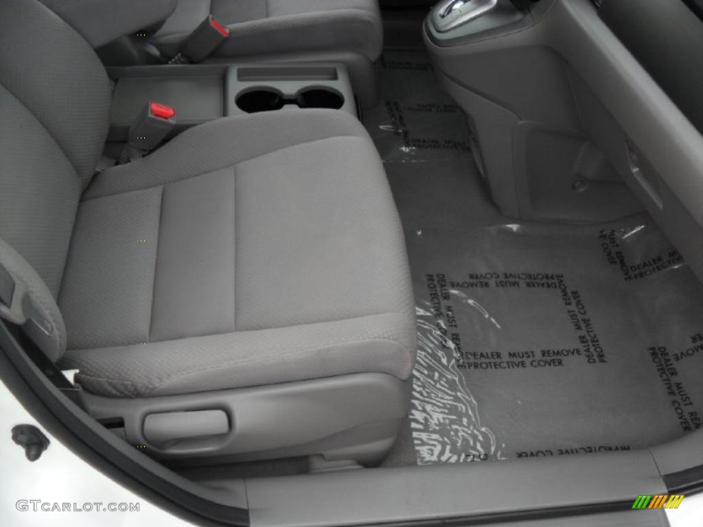 2008 CR-V LX - Taffeta White / Gray photo #22