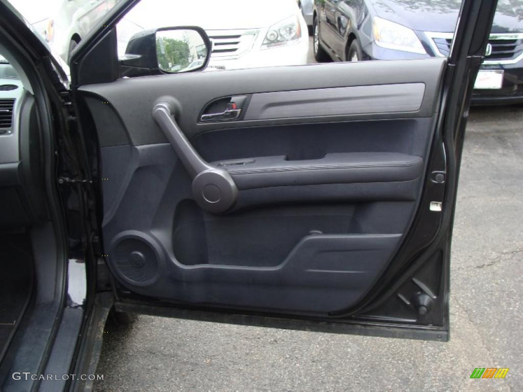 2008 CR-V EX-L 4WD - Nighthawk Black Pearl / Black photo #16
