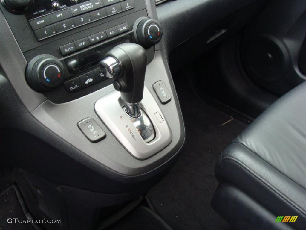 2008 CR-V EX-L 4WD - Nighthawk Black Pearl / Black photo #24