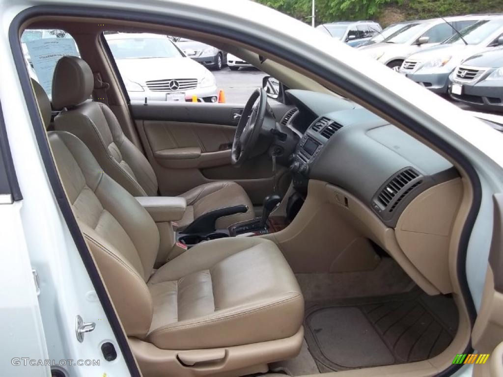 2007 Accord EX-L Sedan - Taffeta White / Ivory photo #16