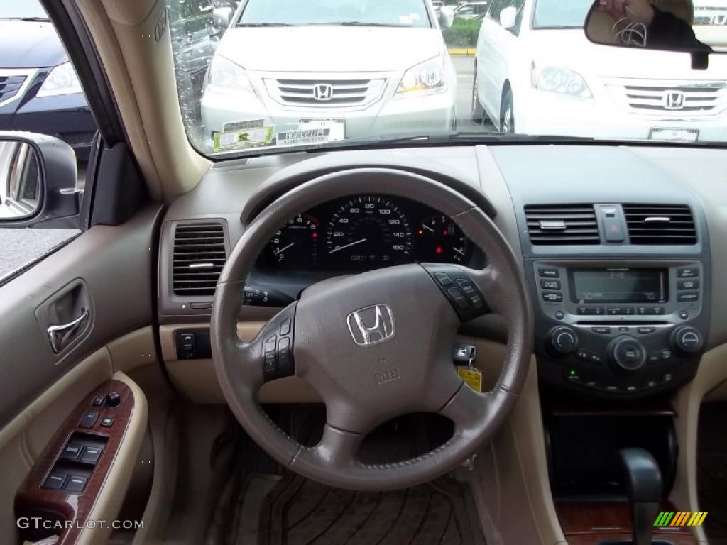 2007 Accord EX-L Sedan - Taffeta White / Ivory photo #21