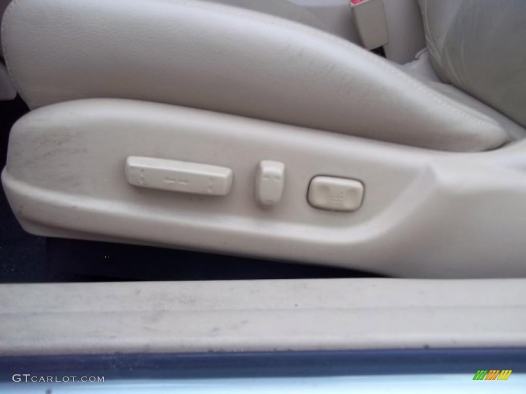 2008 Accord EX-L V6 Coupe - Taffeta White / Ivory photo #14