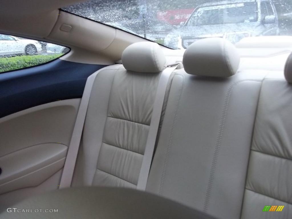 2008 Accord EX-L V6 Coupe - Taffeta White / Ivory photo #18