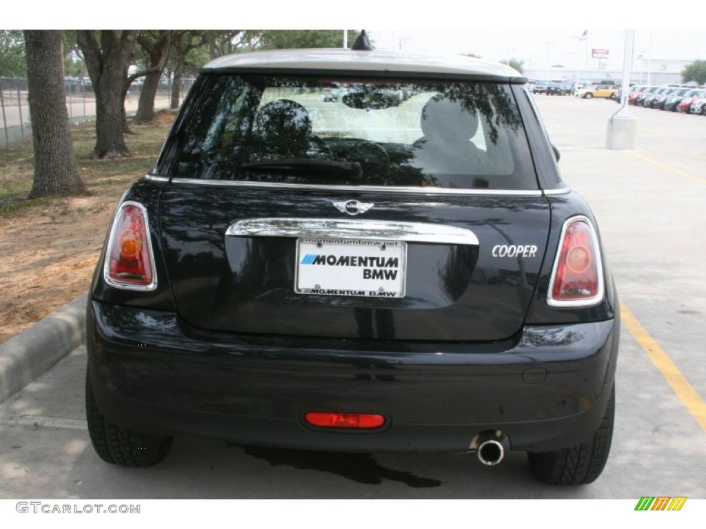 2008 Cooper Hardtop - Astro Black Metallic / Checkered Carbon Black/Black photo #15