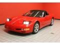 Torch Red 2002 Chevrolet Corvette Convertible Exterior